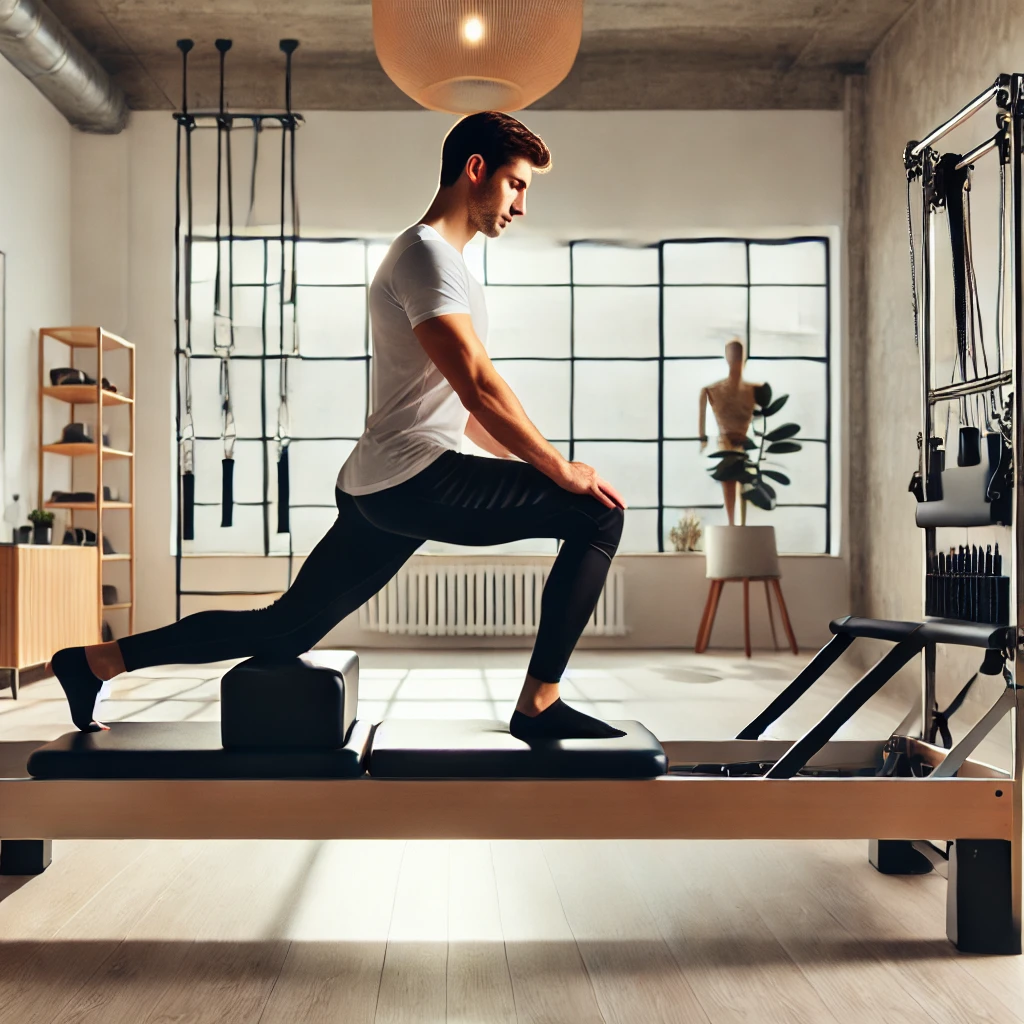 Esercizio Pilates Reformer per runner